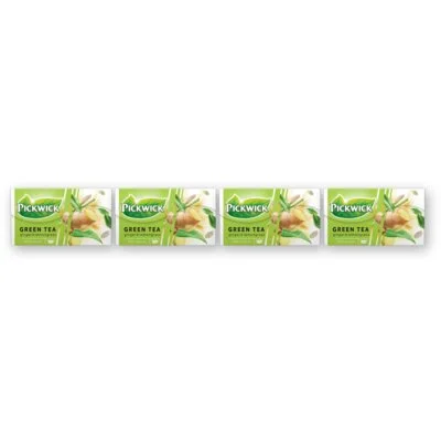 Pickwick Ginger & lemongrass groene thee 4-pack