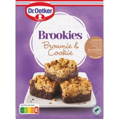 Dr. Oetker Brookies brownie & cookie mix 430 g