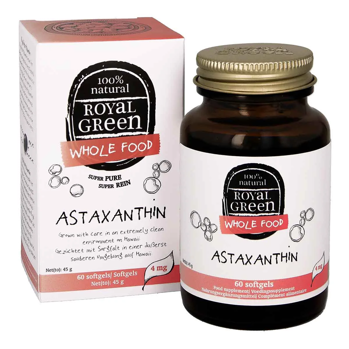 Astaxanthine 4mg (60 sgel)