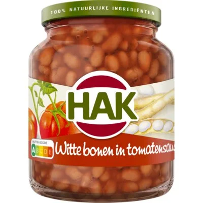 Hak Witte Bonen in Tomatensaus 360 g