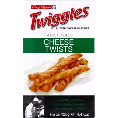 Euro Patisserie Twiggles snack kaas
