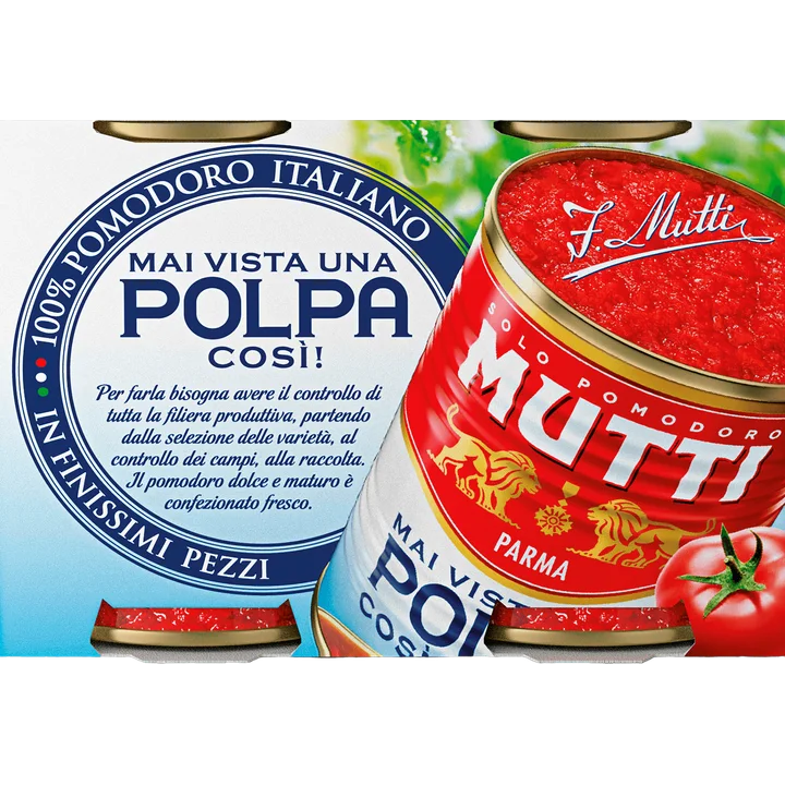 Mutti Polpa Multipack 2 x 400g