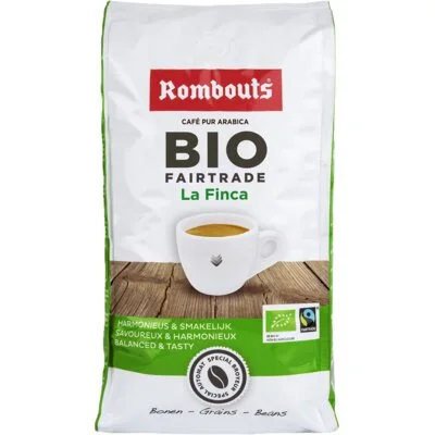 Rombouts Bio en Fairtrade bonen BEL