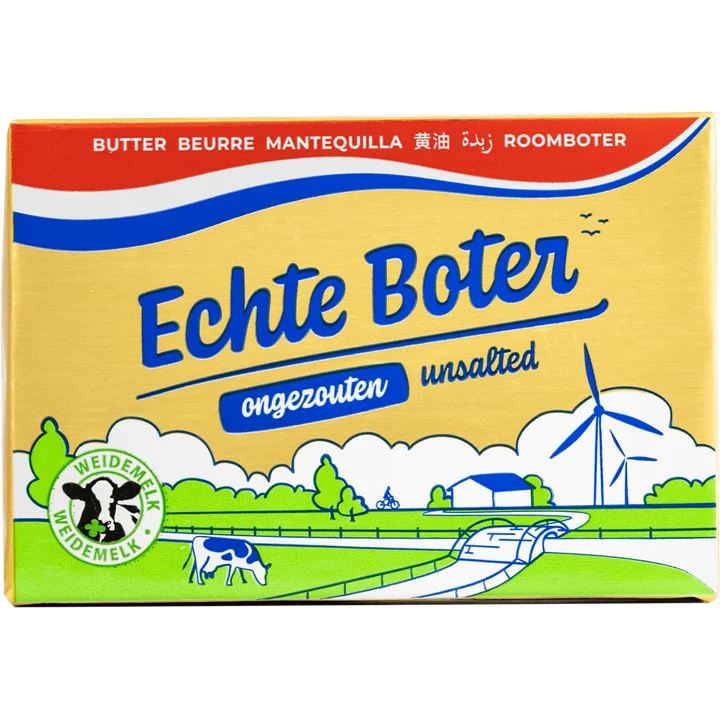 Echte Boter Ongezouten Roomboter 250 g