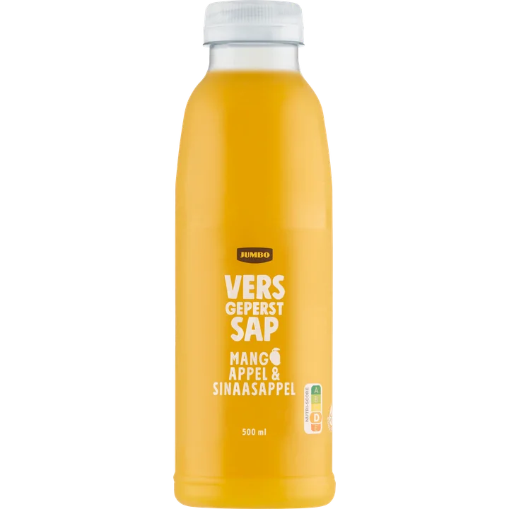 Jumbo Vers Sap Mango, Appel & Sinaasappel 500ML