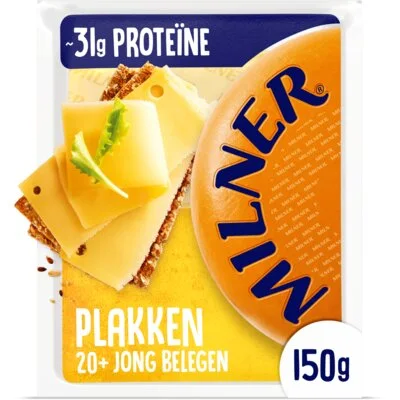 Milner Jong Belegen 20+ Kaas Plakken
