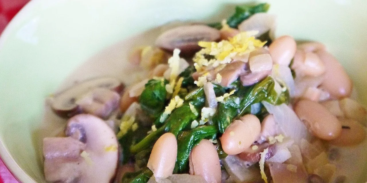 Bonotto met raapstelen en kastanjechampignons