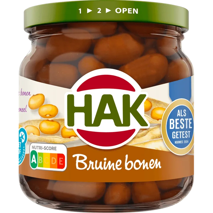 Hak Bonen Bruine 210g