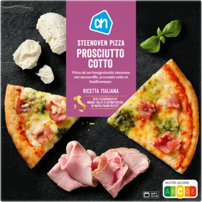AH Steenoven pizza proscuitto cotto