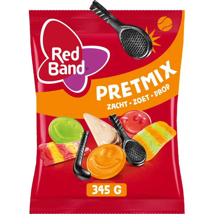 Red Band Pretmix Zacht Snoep 345 g