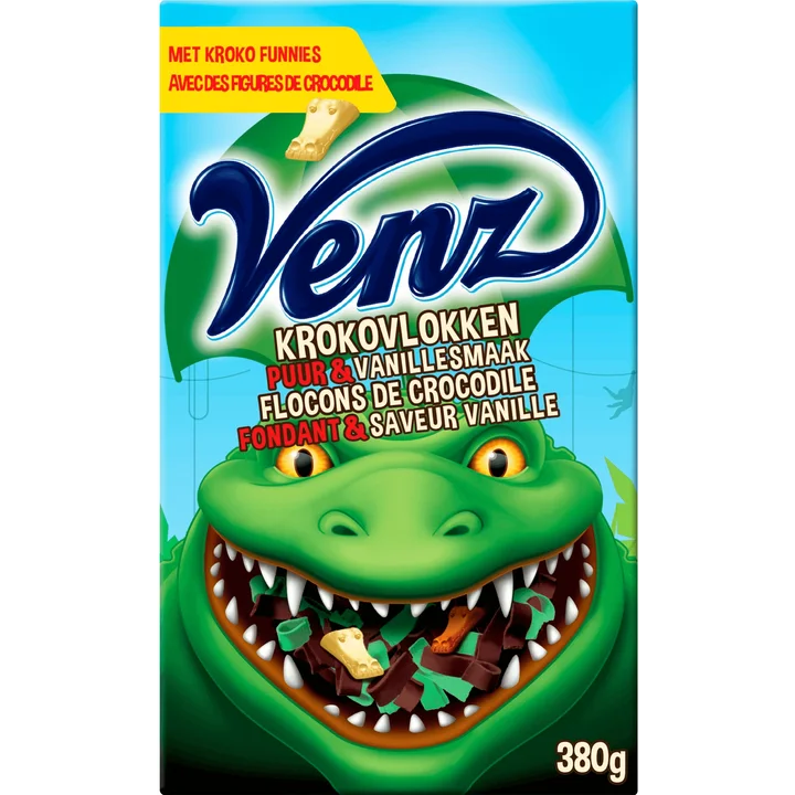 Venz Rimboe kroko vlokken puur/vanille 200 g