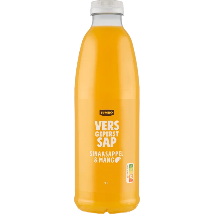 Jumbo Vers Sap Sinaasappel & Mango 1 L