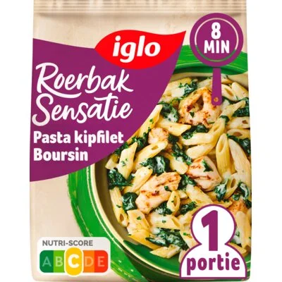 Iglo Roerbak sensatie pasta kipfilet