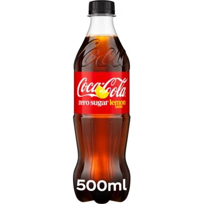 Coca-Cola Zero lemon bel