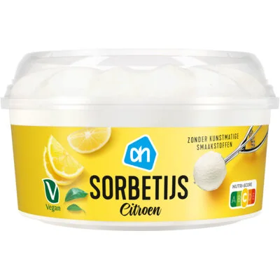 AH Sorbetijs citroen