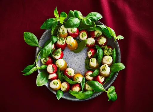 'Caprese' saladekrans