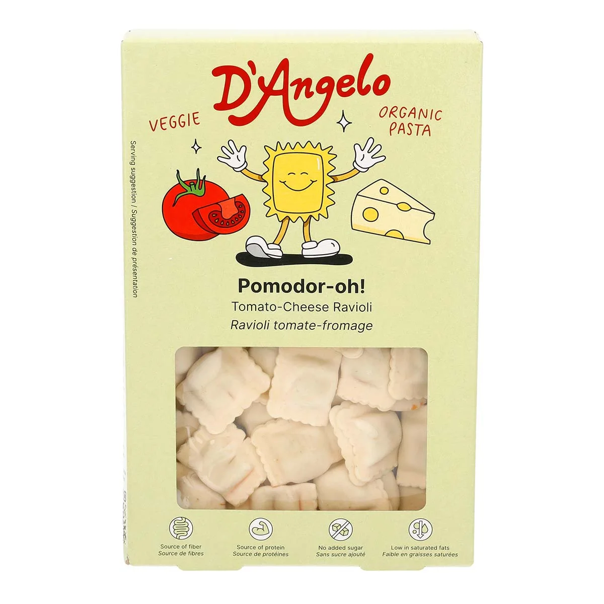 Ravioli tomaat ricotta
