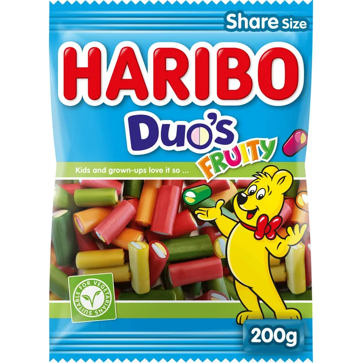 Haribo Duo's Fruity 200 g