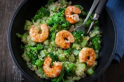 Blinis met broccoli