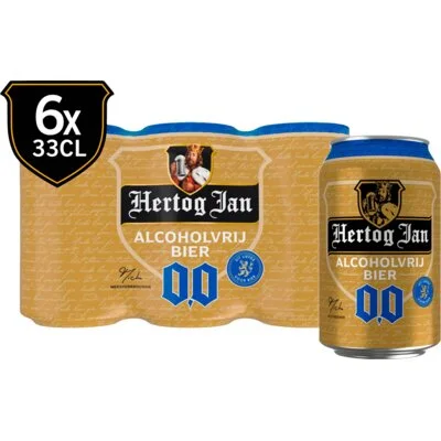 Hertog Jan 0.0 Alcoholvrij bier 6-pack