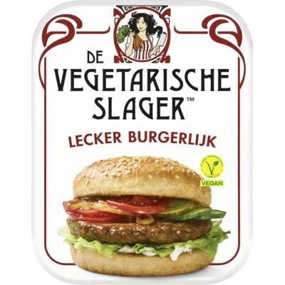 Vegetarische Slager Vegan lecker burgerlijk