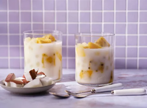 'Bubble tea' met kokosdrink