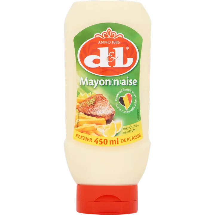 D&L Mayonaise Citroen Squeeze 450ml