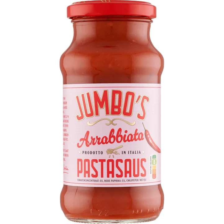 Jumbo's Arrabbiata Pastasaus 350 g