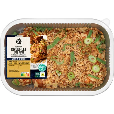 AH Ovenschotel scharrel kip sate ajam