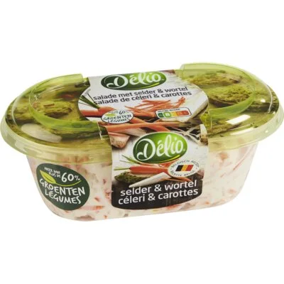 Délio Salade met selder & wortel bel