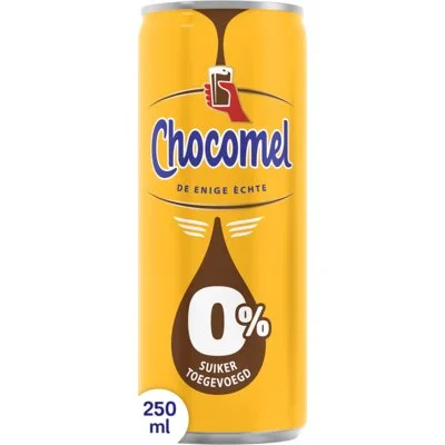 Chocomel 0% suiker toegevoegd