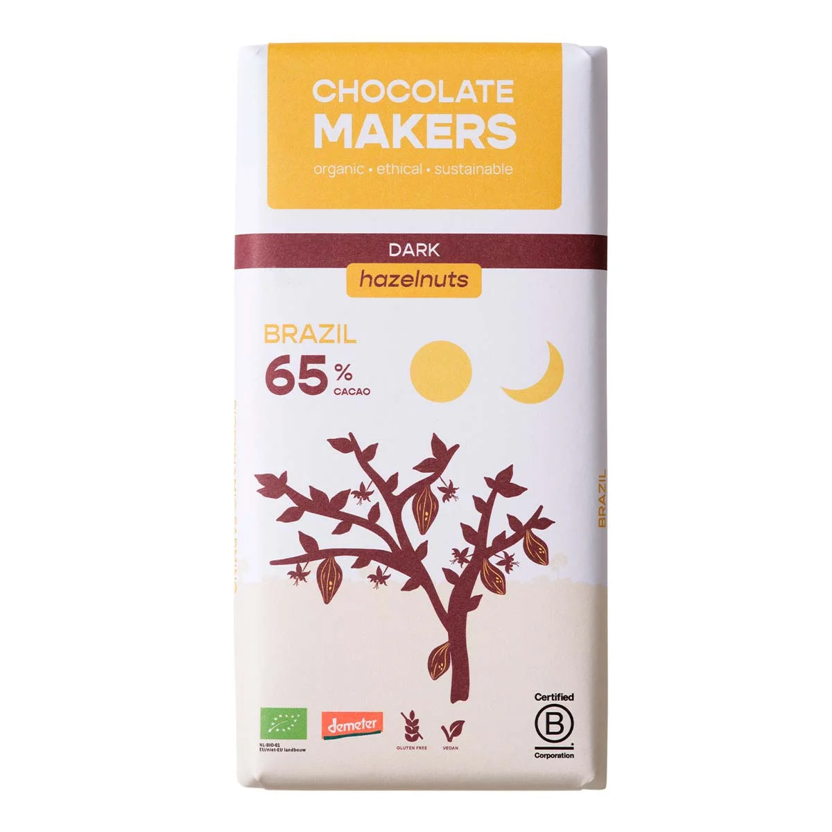 Brazil 65% puur hazelnoot