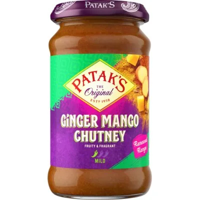 Patak's Ginger Mango Chutney 340 gram