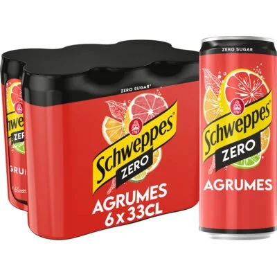 Schweppes Agrumes zero