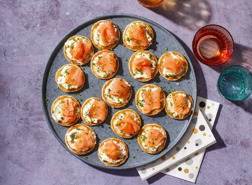 Blini's met zalm