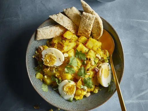 Aloo Masala met pistachenoten