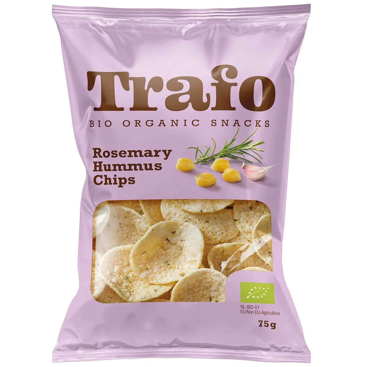 Hummus chips rozemarijn