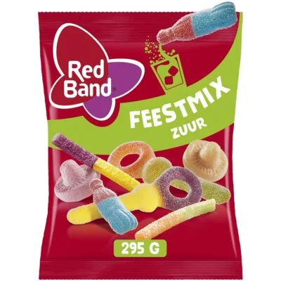 Red Band Feestmix Zuur 295 g