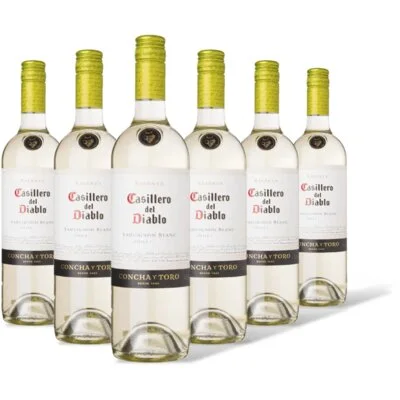 Casillero del Diablo blanc reserva 6 flessen