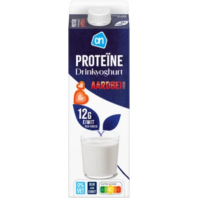 AH Proteïne drinkyoghurt aardbeismaak