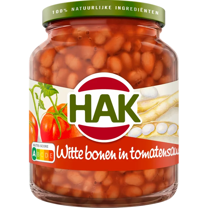 Hak Witte Bonen in Tomatensaus 360 g