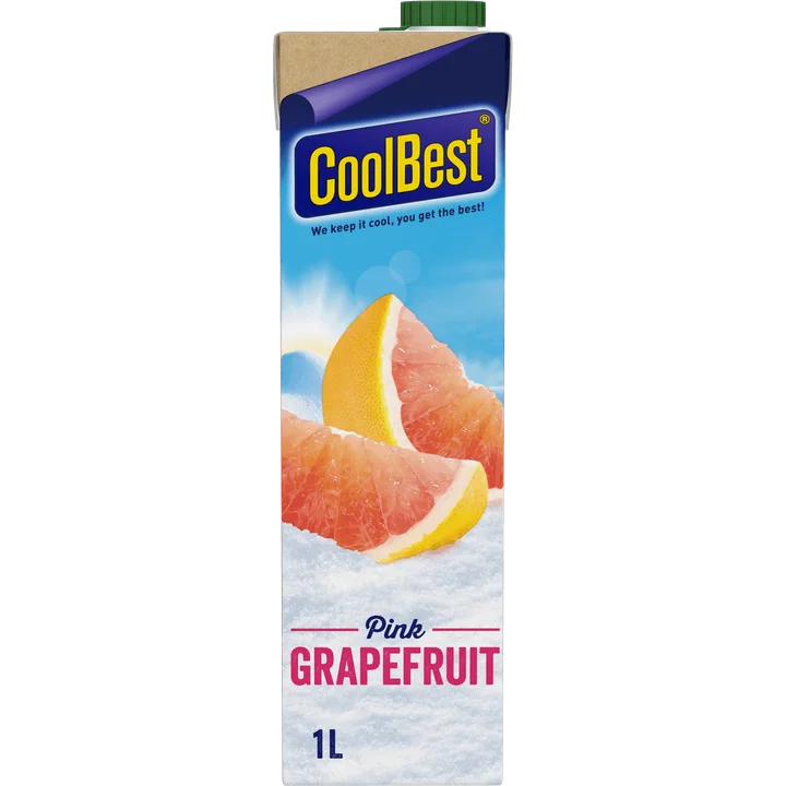 CoolBest 100% juice Pink Grapefruit 1 L