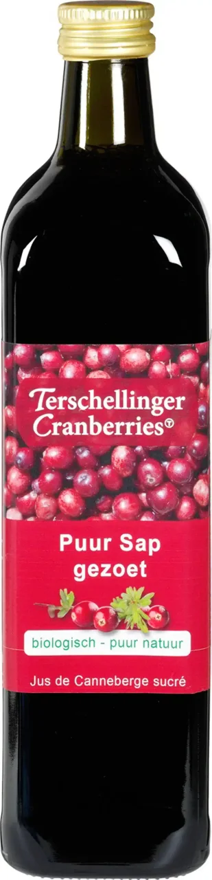 Gezoet cranberrysap