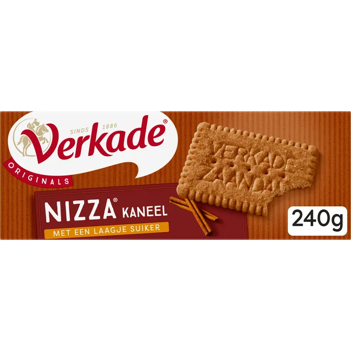 Verkade Nizza Kaneel 240 g