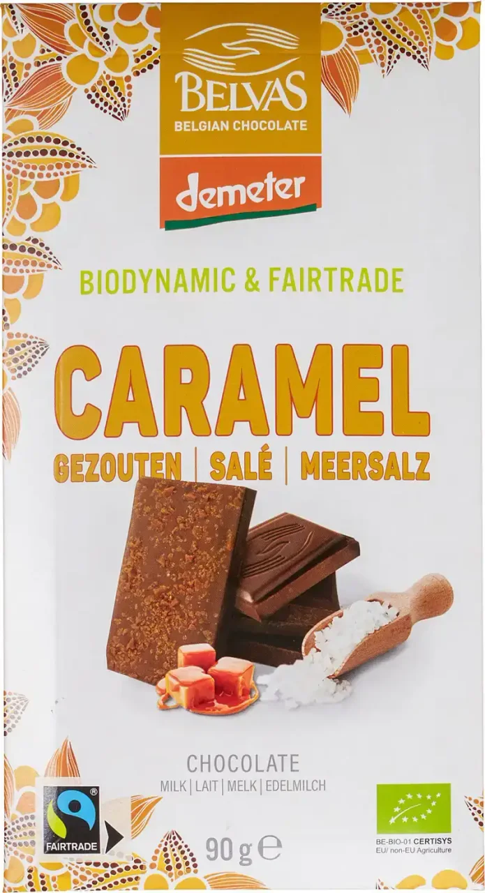 Chocolade Demeter melk karamel zeezout