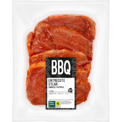 AH BBQ entrecote steak smoked paprika