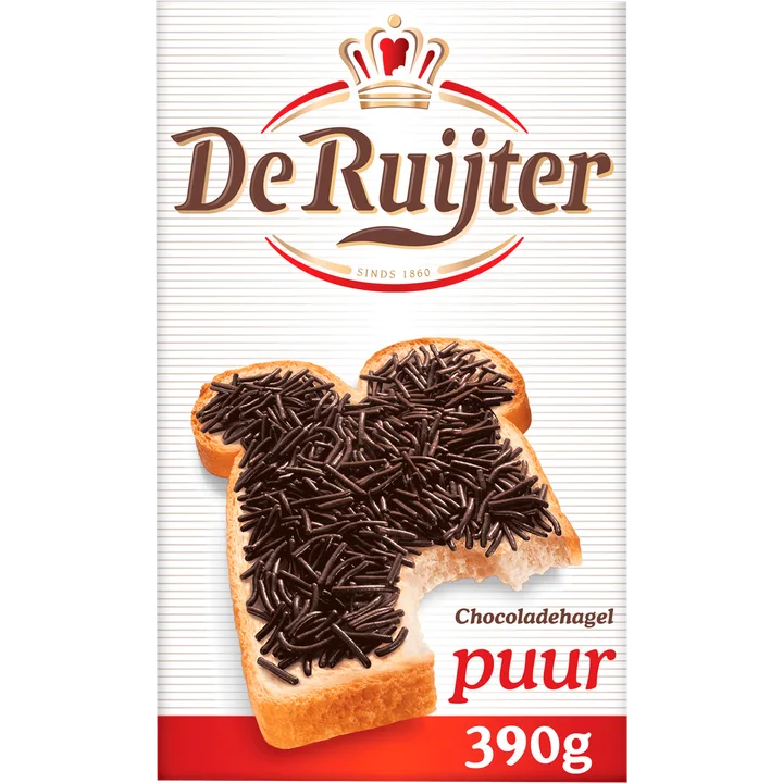 De Ruijter Hagelslag Puur 390 g