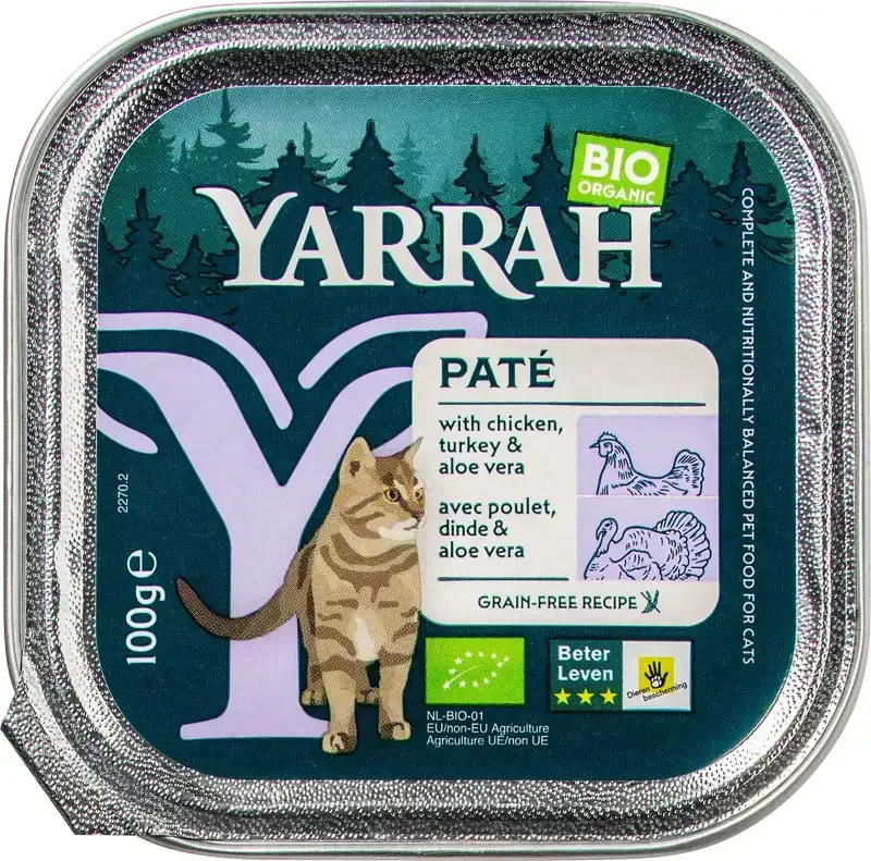 Kattenpaté kip kalkoen