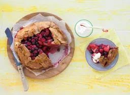 Boekweitgalette met zomerfruit