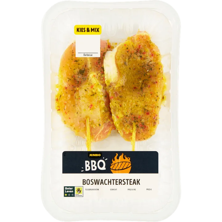 Jumbo BBQ Boswachtersteak 190 g